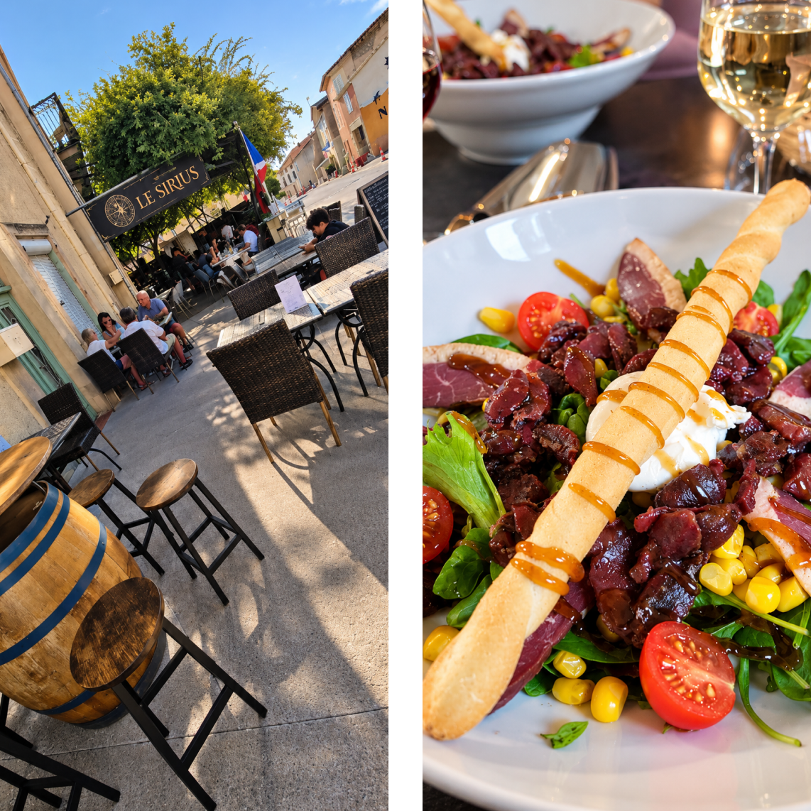 Le restaurant - LE SIRIUS - restaurant SAINT-NAZAIRE-D AUDE